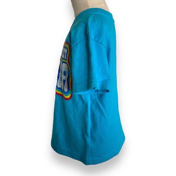 Garanimals Boys‎ Tee Sz 3T Turquoise World's Coolest Brother Short Sleeve - Picture 5 of 8